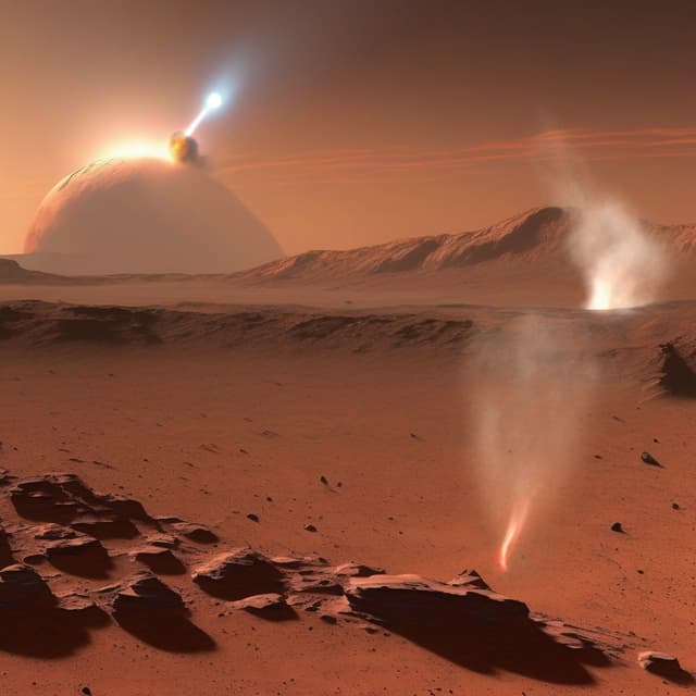 Dwarfplanet Mars Impact 2012