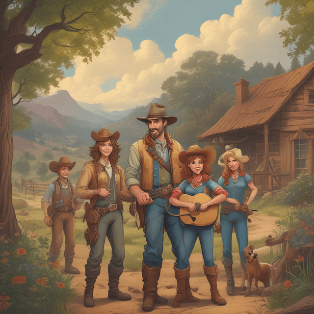 Pantera Cowboys With Love Children's Television Series