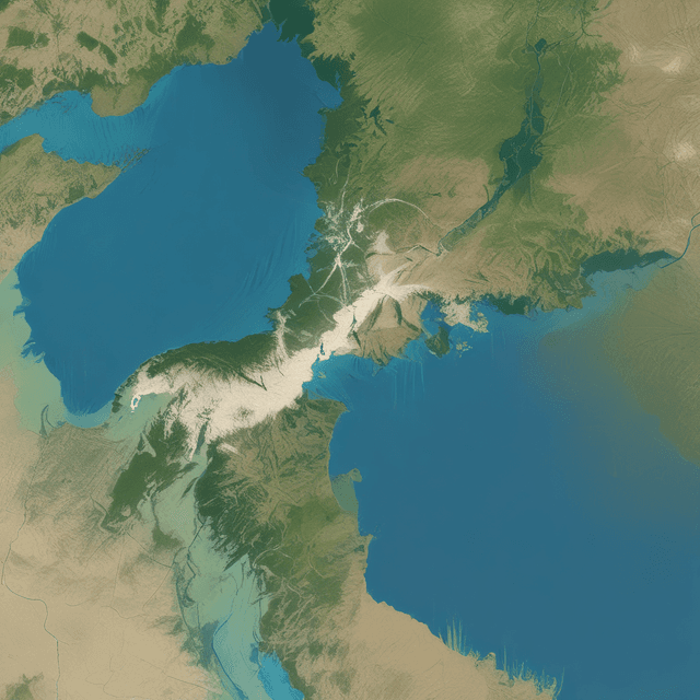 Earthquake Causes The Great Lakes To Form One Connected Lake (2014)