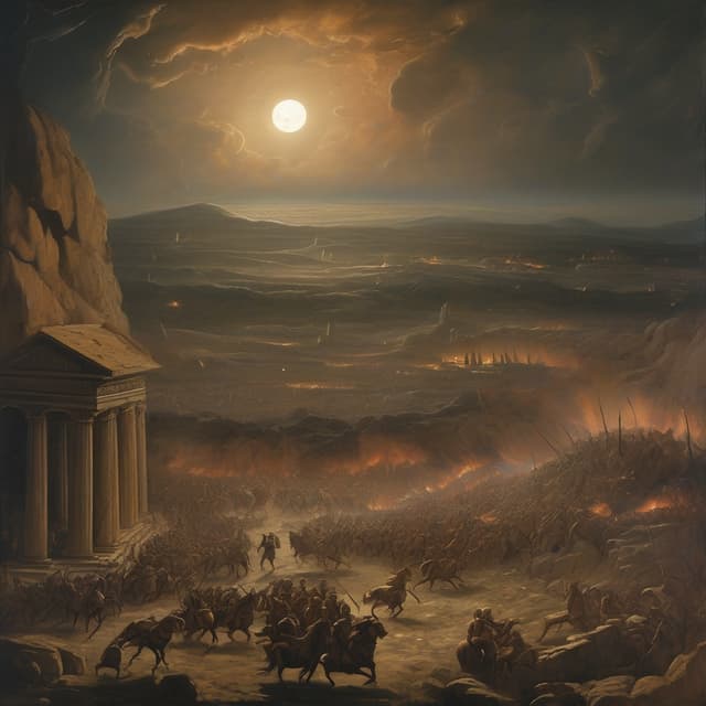 Second Moon Impacts On Northpole During The Trojan War