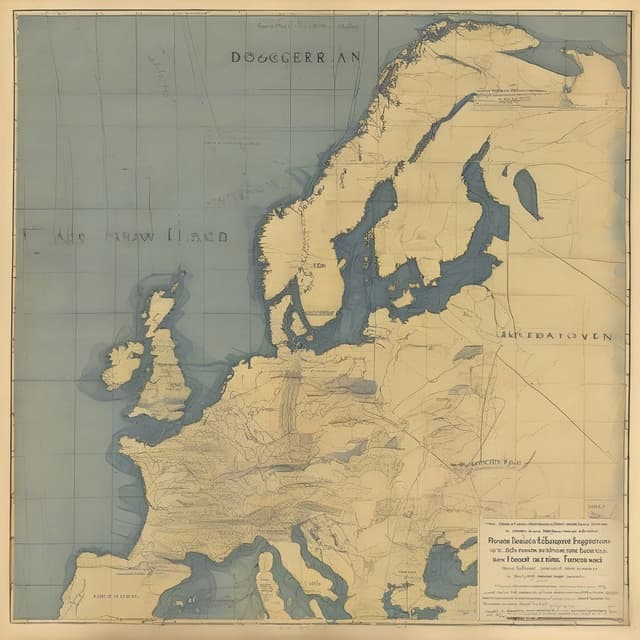 1919 Re-emergence Of Doggerbank
