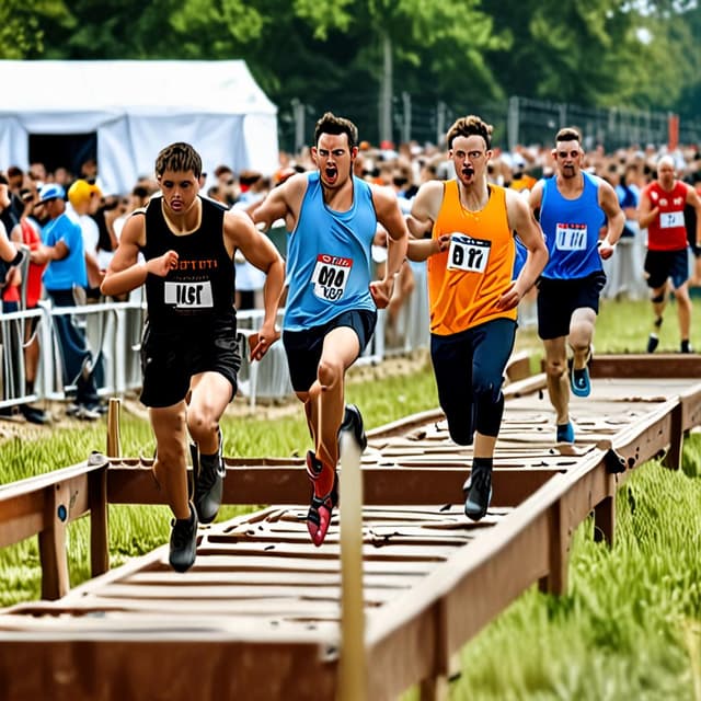 100 Metre Ditch Your Life Dash