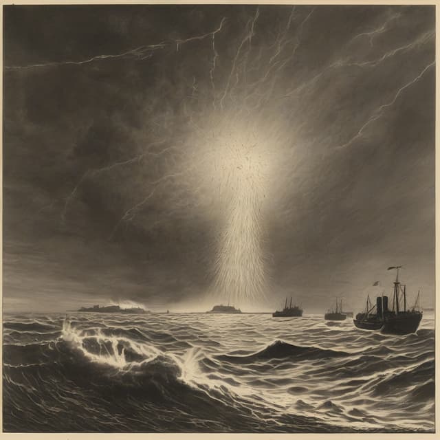 1917 Meteor Impact In Northsea(doggerbank)
