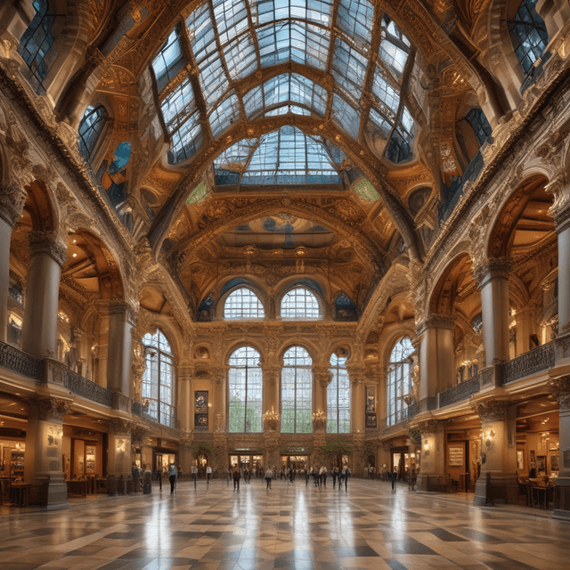 Collapse Of The Old Paris Mall