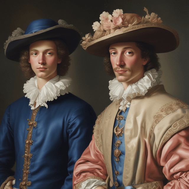 The Blue Boy And Pinkie