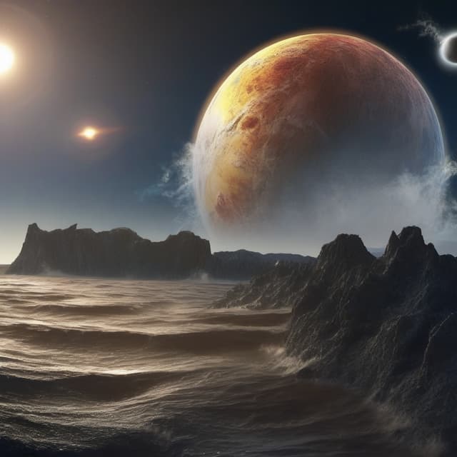 Prehistoric Impact Of Lunar Secundus In The Center Of The Atlantic Ocean